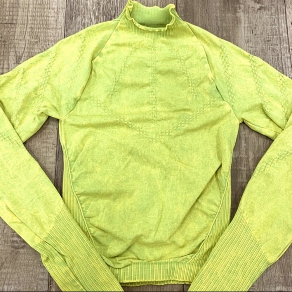 Free People Good Karma Hi Neck Layer Long Sleeve - Picture 2 of 3